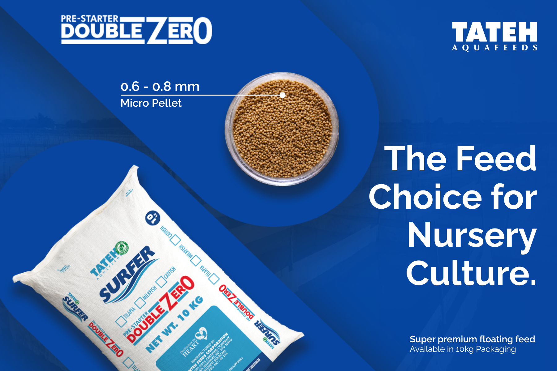 TATEH PRE-STARTER DOUBLE ZERO